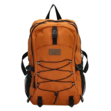Oranžový objemný batoh do školy „Grip“