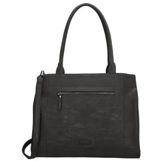 Čierna elegantná shopper kabelka "Bellora"