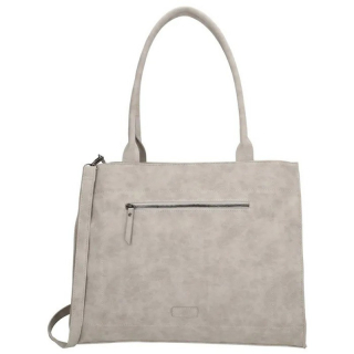 Sivá elegantná shopper kabelka "Bellora"