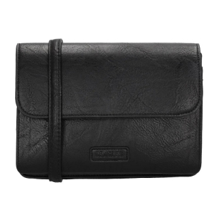 Čierna elegantná crossbody kabelka "Eterna"